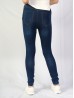 High Waist Denim Style Stretchy Legging (Fleece Lined)